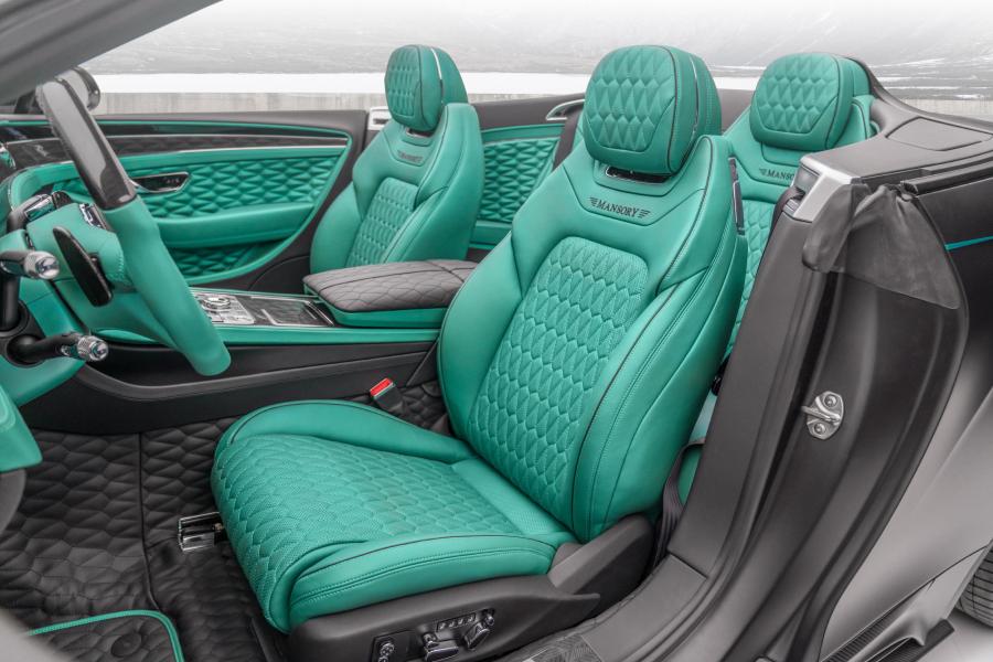 Интерьер Bentley Continental GT V8 Convertible by Mansory 2020 года  (фото 4 из 10)